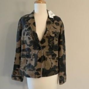J.Crew Brand New NWT Women's Cotton Casual Military Floral Print Spt…Sz XS